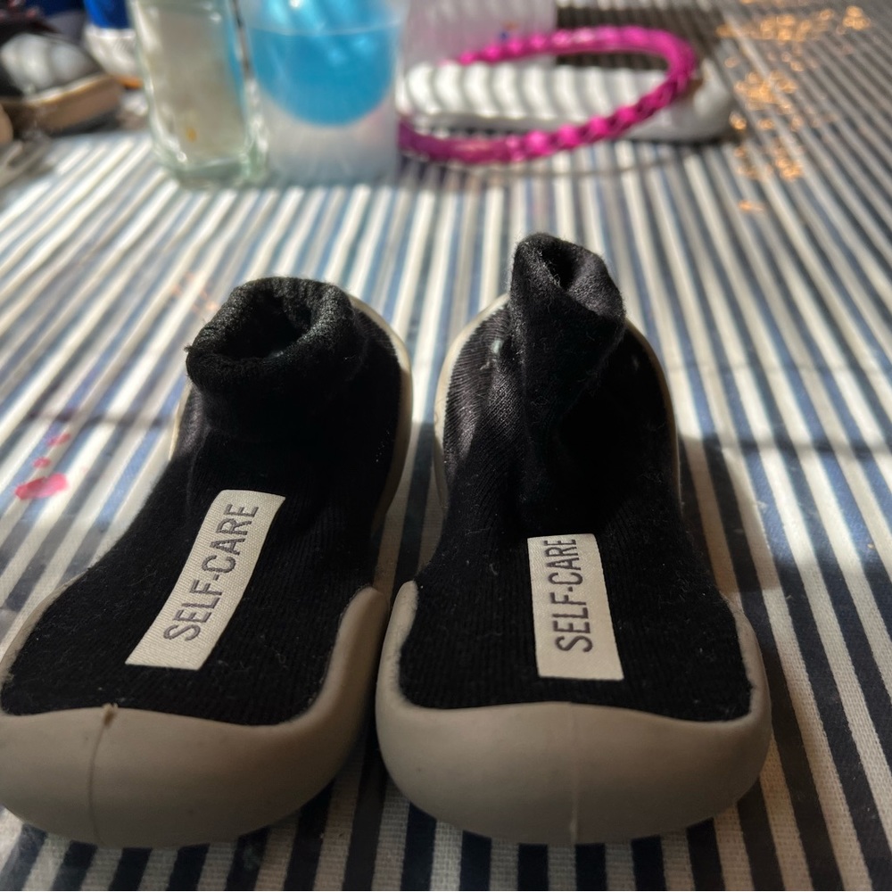 Alex + Nova “Self Care” First Walker Booties 6-12 & 12-18 months